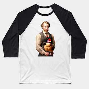 A Bird In The Hand Baseball T-Shirt